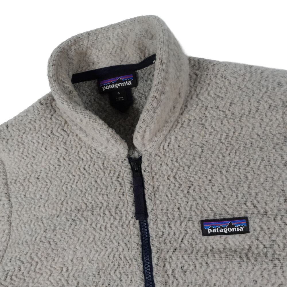 Patagonia Woolyester Wool Blend Full Zip Fleece Jacket Women's Small